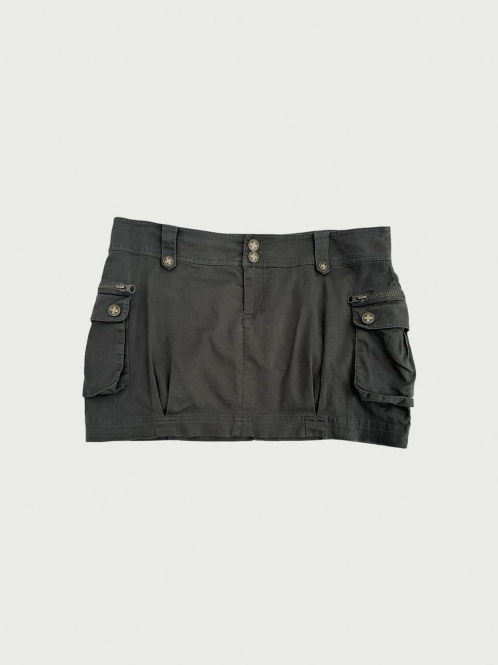 Low Waist Cargo Skirt